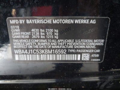 BMW 430I GRAN COUPE