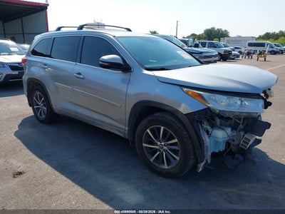 2017 TOYOTA HIGHLANDER XLE