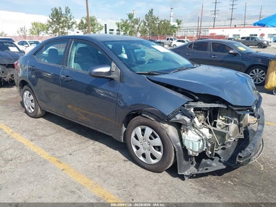 5YFBURHE0GP****** · 2016 TOYOTA COROLLA L