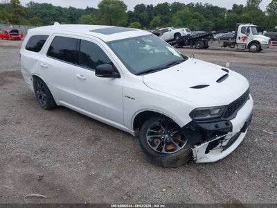 2021 Dodge Durango R/T Awd — VIN 1C4SDJCT4MC815234 salvage auction