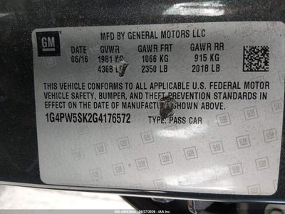 BUICK VERANO