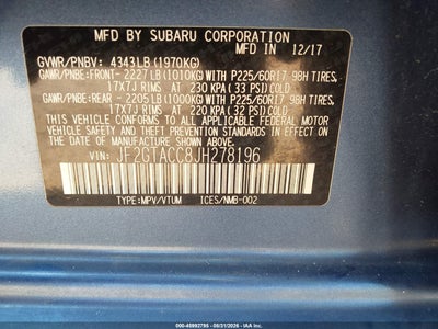 SUBARU CROSSTREK