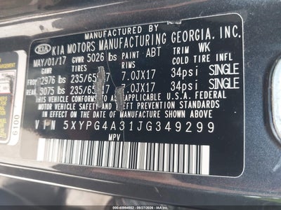 KIA SORENTO