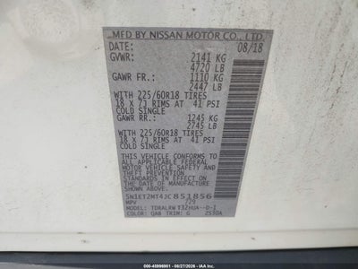 2018 NISSAN ROGUE HYBRID 9