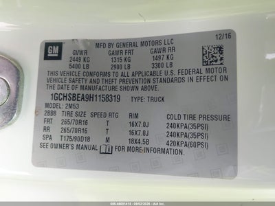 CHEVROLET COLORADO