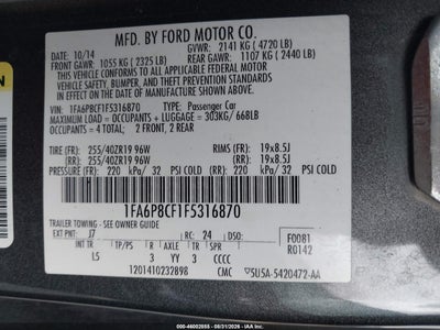 FORD MUSTANG