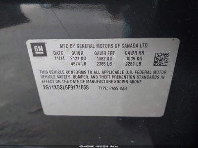 2015 CHEVROLET IMPALA 9