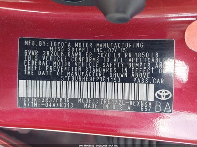 TOYOTA COROLLA