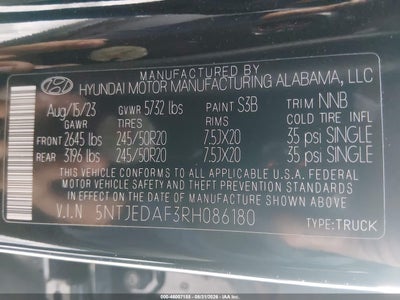 HYUNDAI SANTA CRUZ
