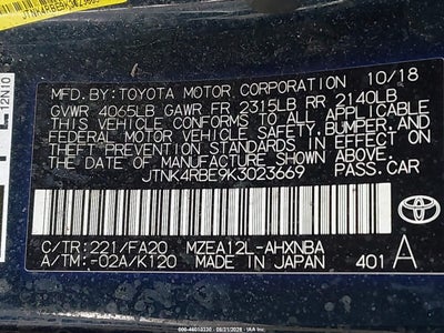 TOYOTA COROLLA