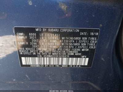 SUBARU ASCENT