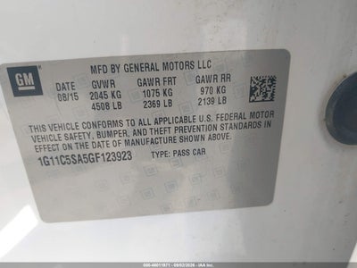 CHEVROLET MALIBU LIMITED