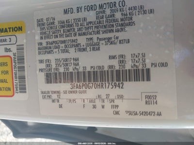 FORD FUSION
