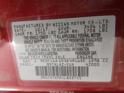 NISSAN VERSA