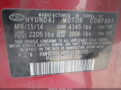 2014 HYUNDAI ELANTRA GT 9