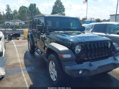 2018 Jeep Wrangler Unlimited Sport S 4X4