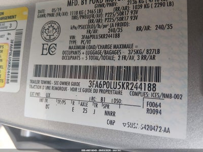 FORD FUSION HYBRID