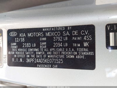 KIA FORTE