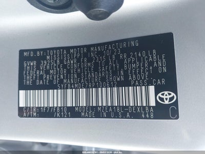TOYOTA COROLLA