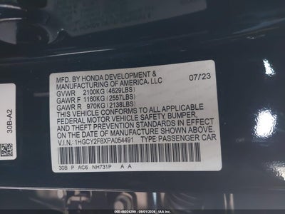 HONDA ACCORD HYBRID