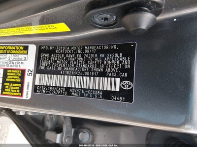 TOYOTA CAMRY HYBRID