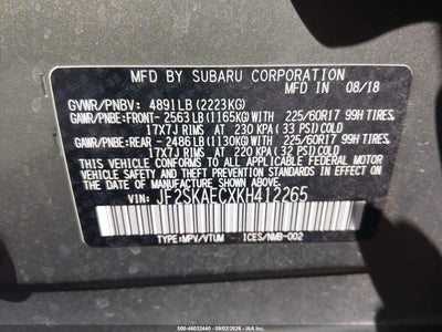 SUBARU FORESTER