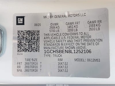 CHEVROLET COLORADO