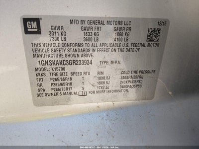 CHEVROLET TAHOE