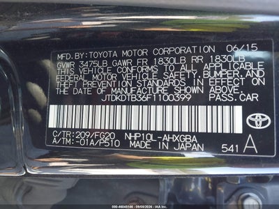 TOYOTA PRIUS C