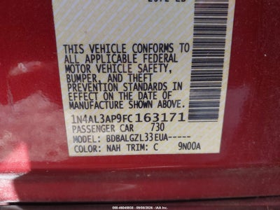 NISSAN ALTIMA