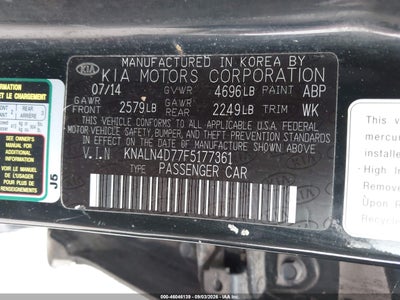 KIA CADENZA
