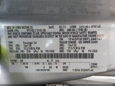 FORD FOCUS