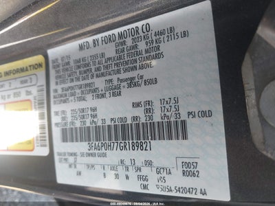 FORD FUSION