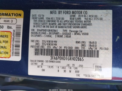 FORD FUSION