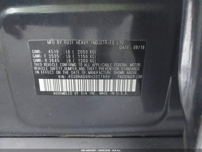 SUBARU LEGACY