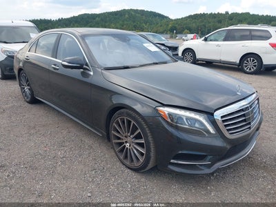 2015 Mercedes-benz S 550