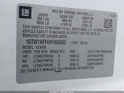 GMC SAVANA 2500