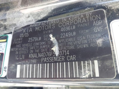 KIA CADENZA