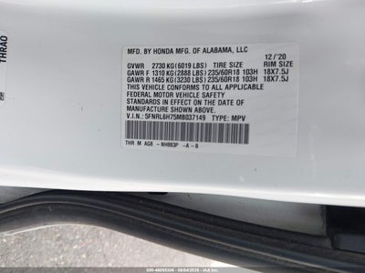 HONDA ODYSSEY