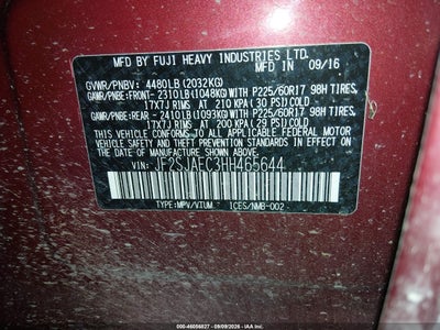 SUBARU FORESTER