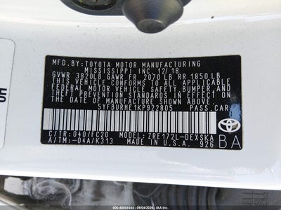 TOYOTA COROLLA