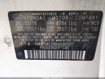 HYUNDAI SONATA PLUG-IN HYBRID
