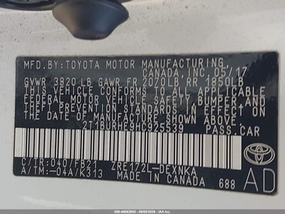 TOYOTA COROLLA