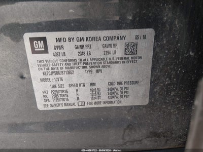 CHEVROLET TRAX