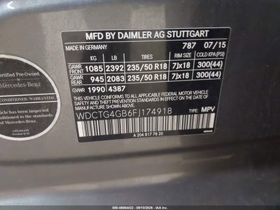 MERCEDES-BENZ GLA 250
