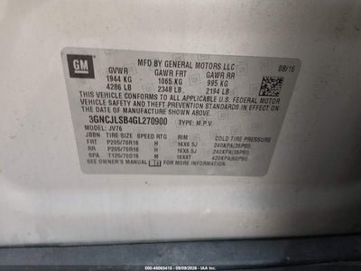 CHEVROLET TRAX