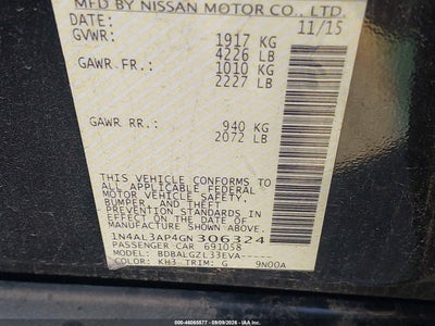 NISSAN ALTIMA