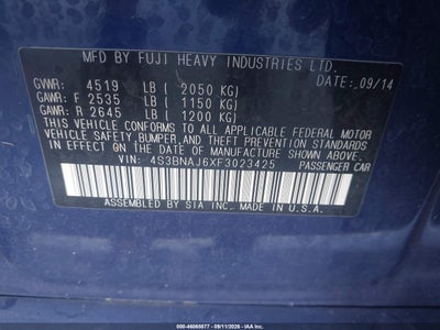 SUBARU LEGACY