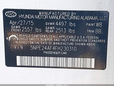 HYUNDAI SONATA