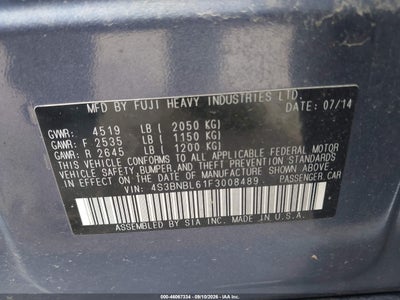 SUBARU LEGACY